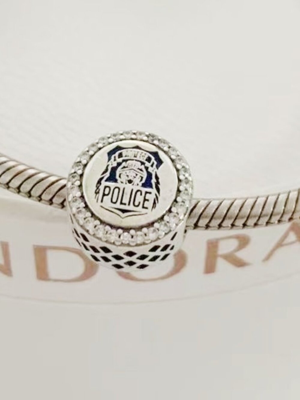Pandora Police Badge Exclusive Charm Pendant